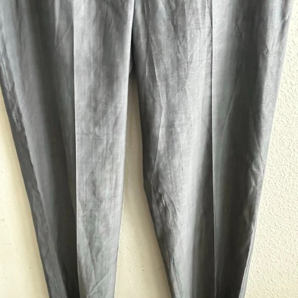 St. John's Women's Dark Grey Straight Leg Pants Size 8 - Picture 4 of 11